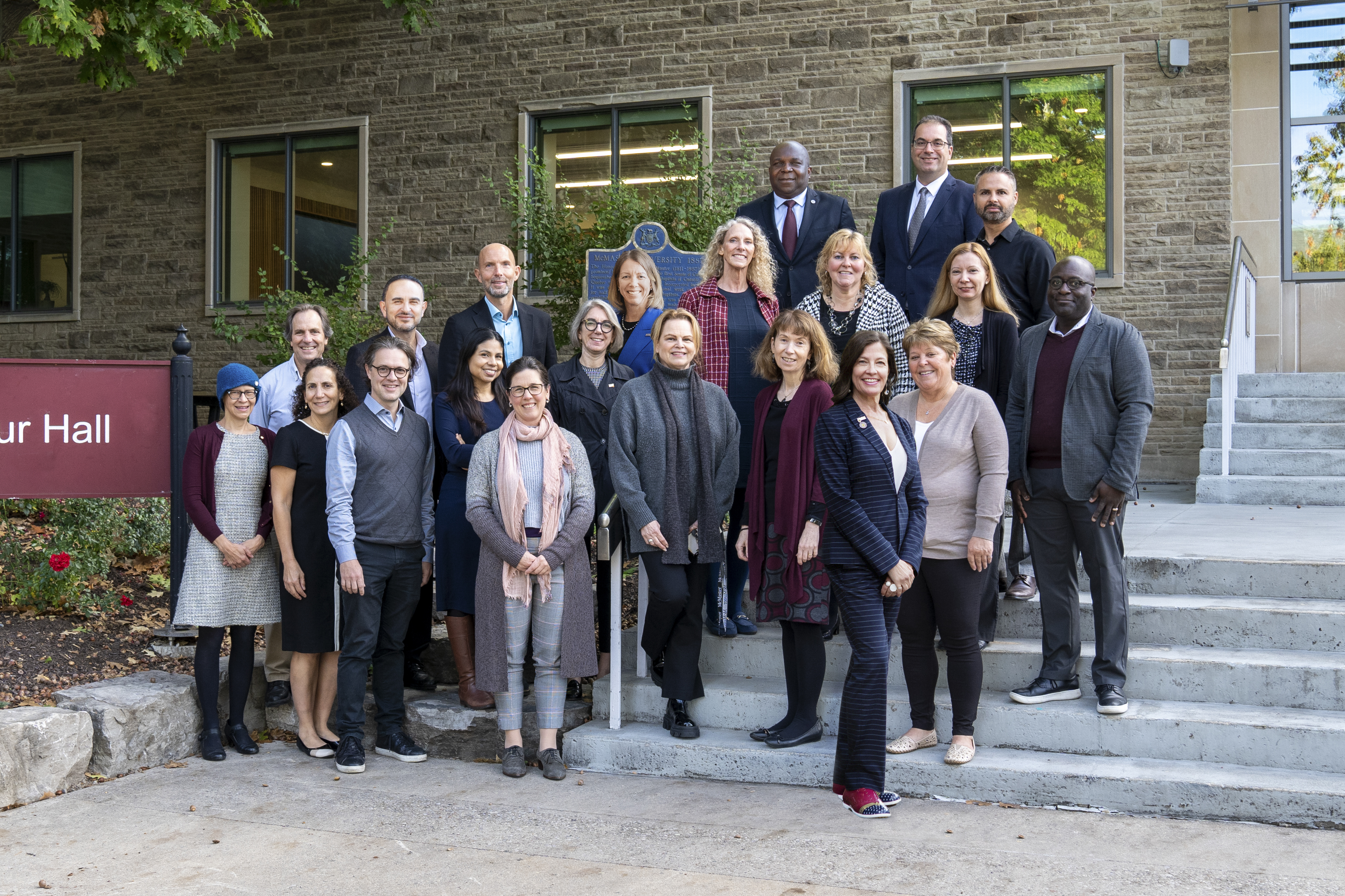 Group photo of McMaster's Provost Council members